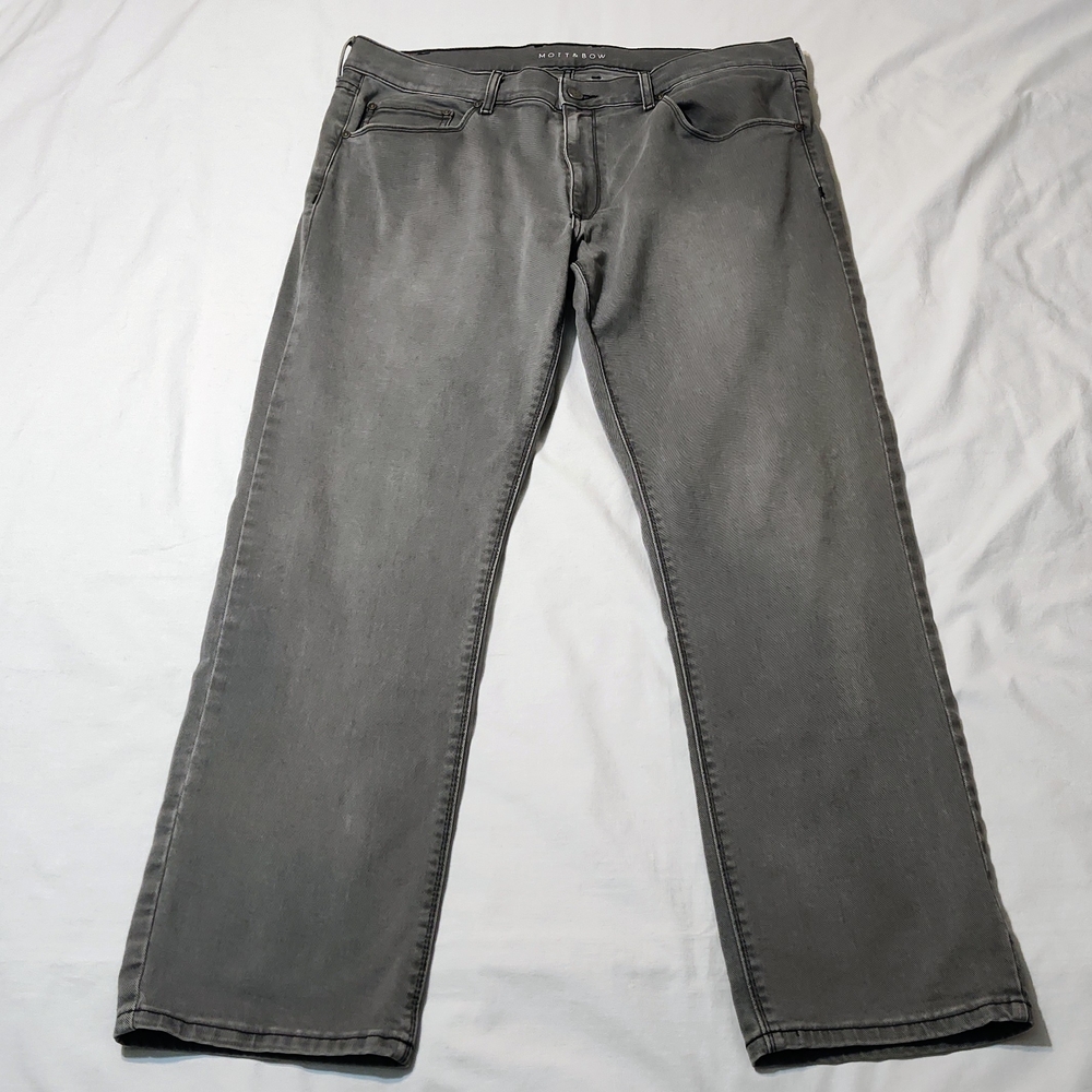 Mott & Bow Slim Fit Gray Jeans
